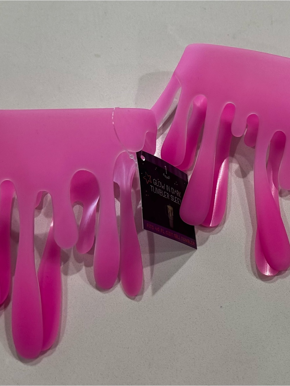Set of 2 NWT 2026 Bullseyes Playground Pink Glow in Dark Viral Tumbler Sleeve